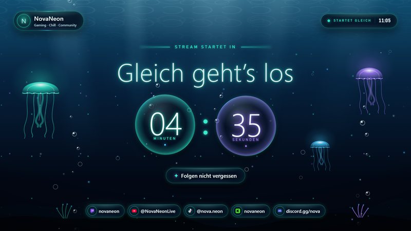 Startszene in der Variante Tiefsee