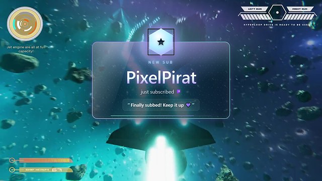 Aurora: sub alert with ice crystal